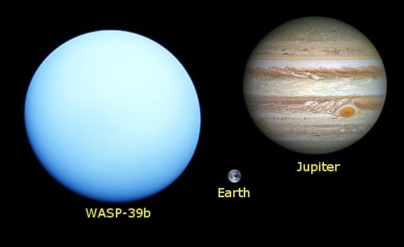 В атмосфере экзопланеты WASP-39b, находящейся на расстоянии 700 световых лет от Земли, учеными обнаружен диоксид углерода (CO 2).