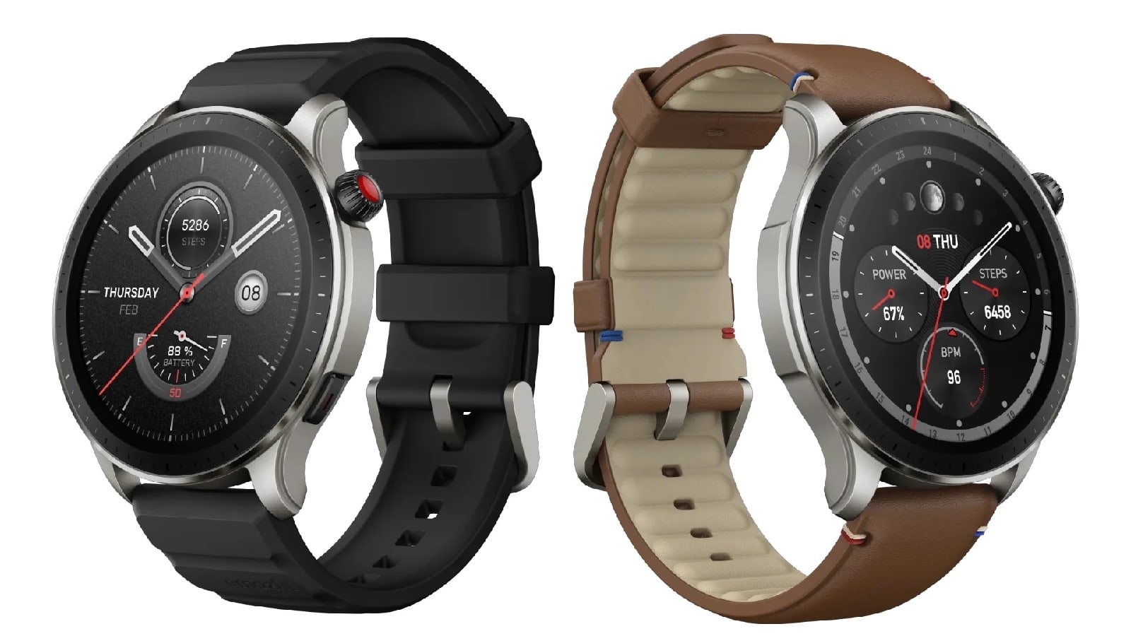 Amazfit представила умные часы GTR 4, GTS 4 и GTS 4 Mini.