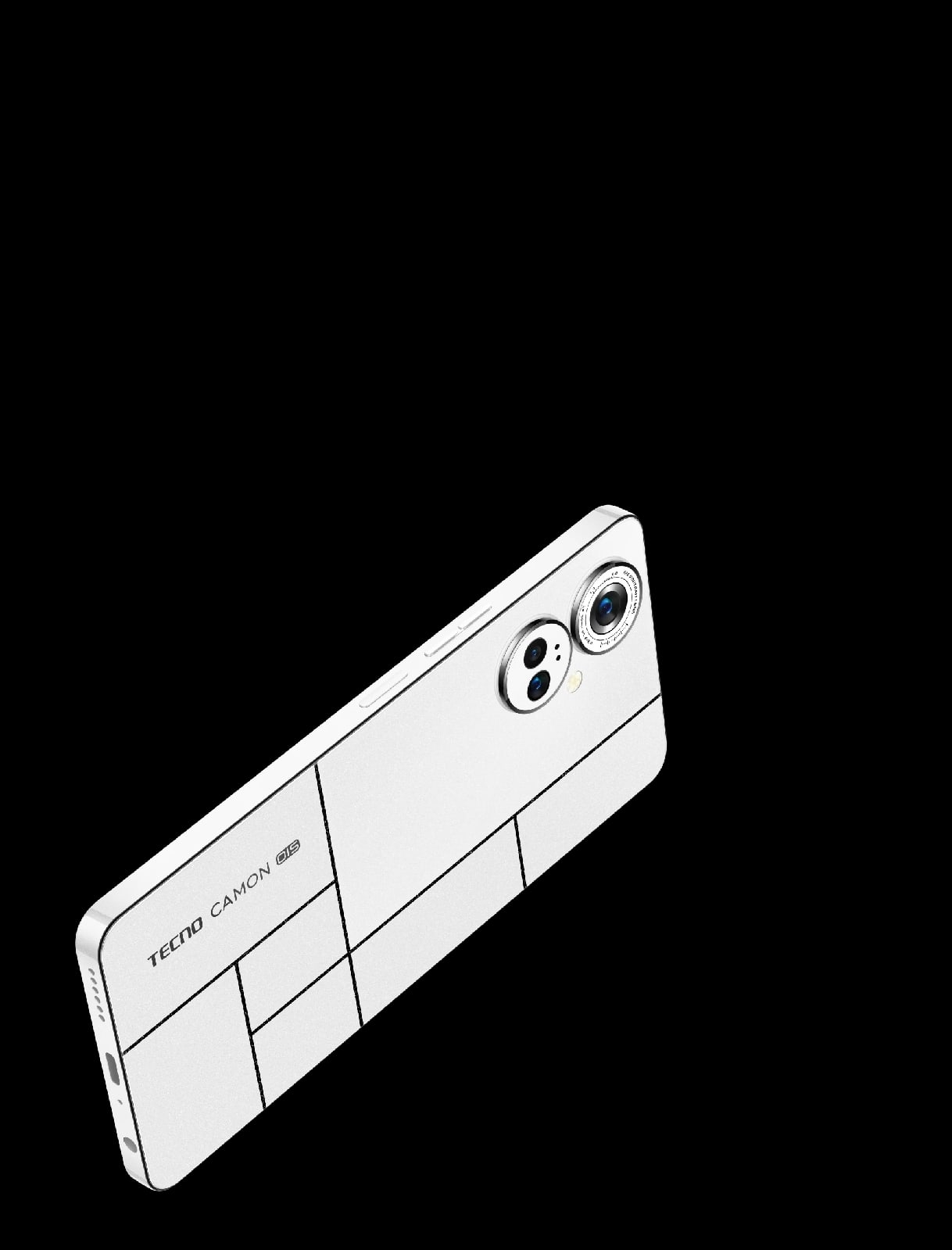Компанией Tecno представлен смартфон «хамелеон» меняющий расцветки - Camon 19 Pro Mondrian Edition.