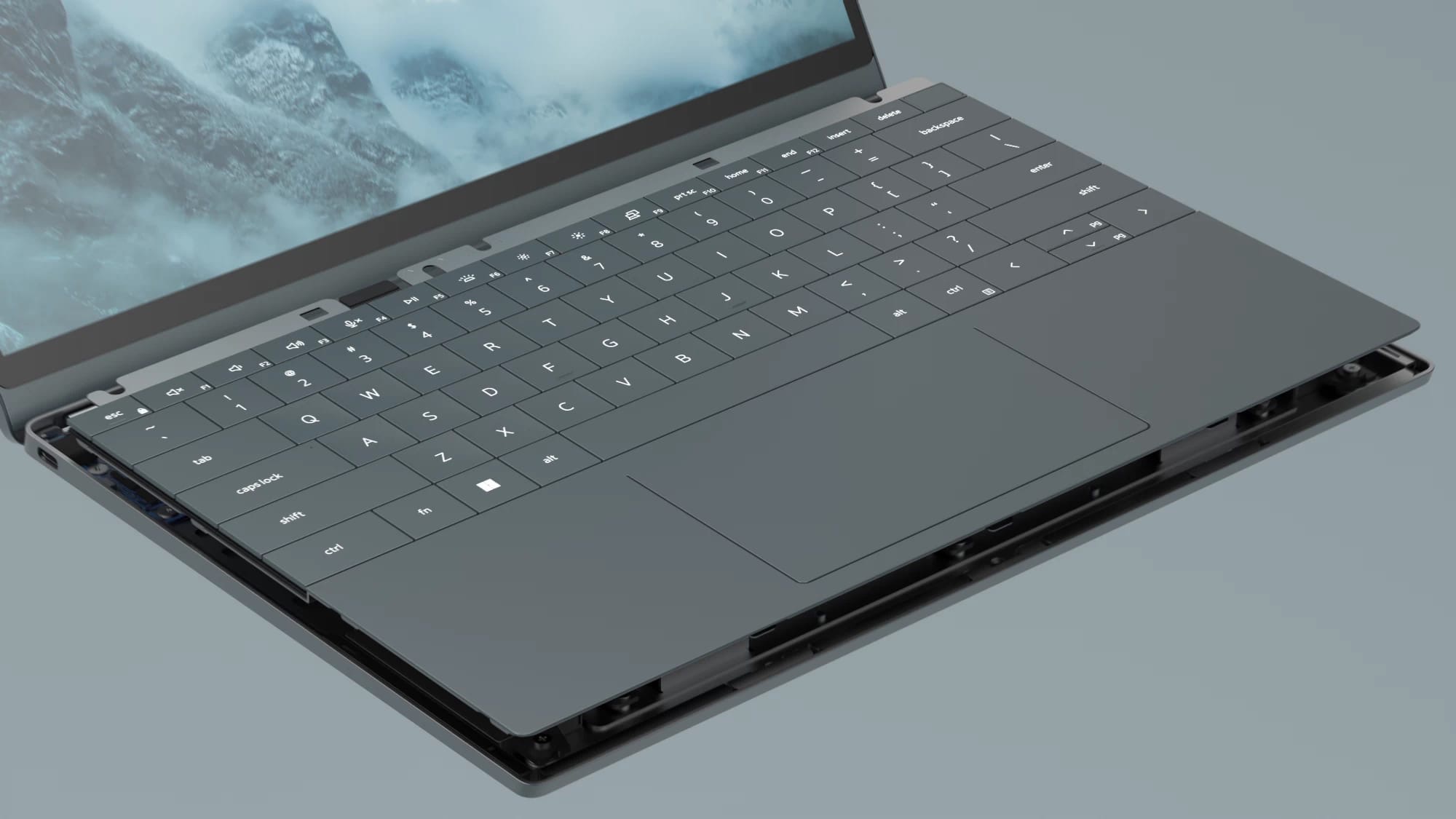 Компания Dell представила концепт легко разбираемого и собираемого ноутбука - Luna.