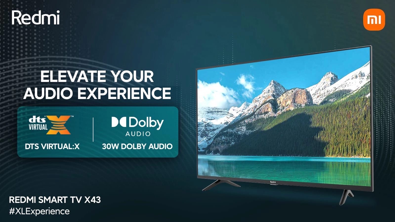 Представлен 4K-телевизор Redmi Smart TV X43.
