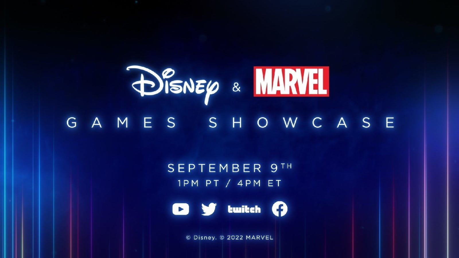 9 сентября Disney и Marvel проведут совместную презентацию игровых новинок.