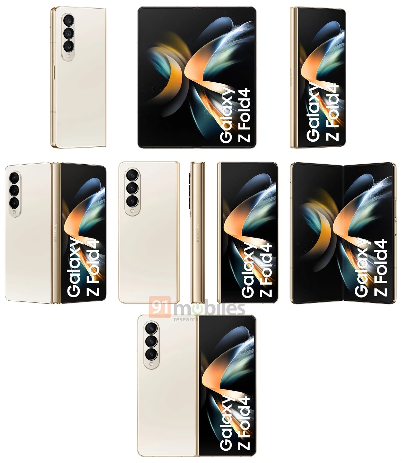 Ловите официальные рендеры складных флагманов Samsung Galaxy Z Fold4 и Z Flip4 от инсайдера Эвана Бласса.