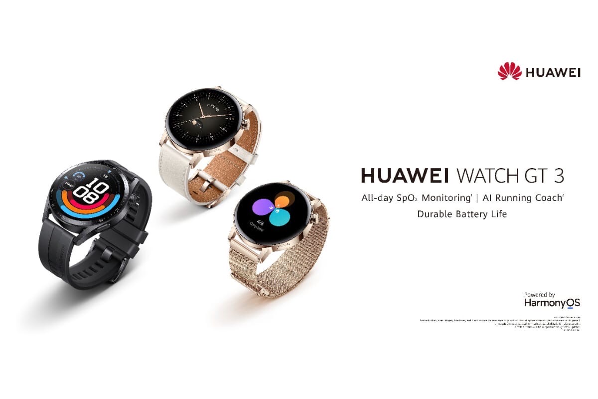 HUAWEI представила новую модель умных часов — Watch GT 3. 