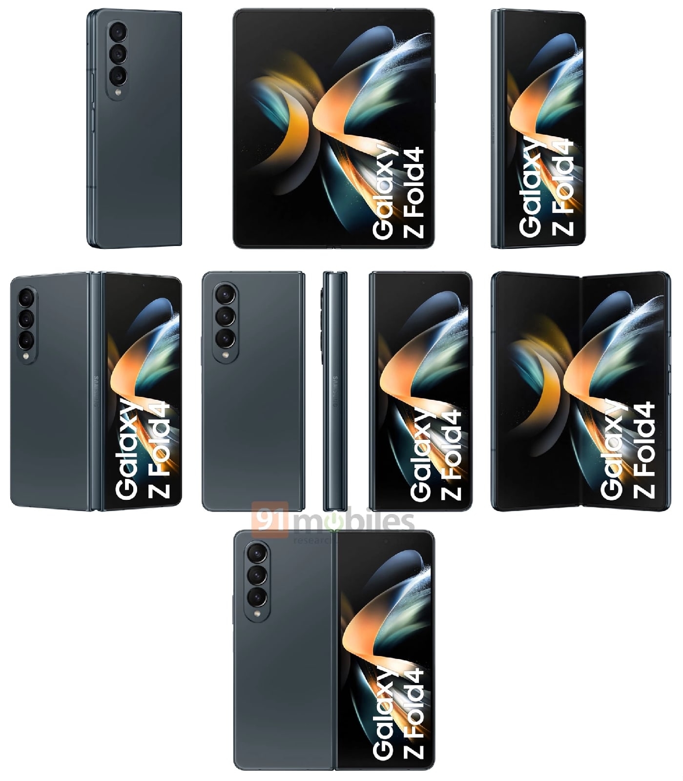 Ловите официальные рендеры складных флагманов Samsung Galaxy Z Fold4 и Z Flip4 от инсайдера Эвана Бласса.
