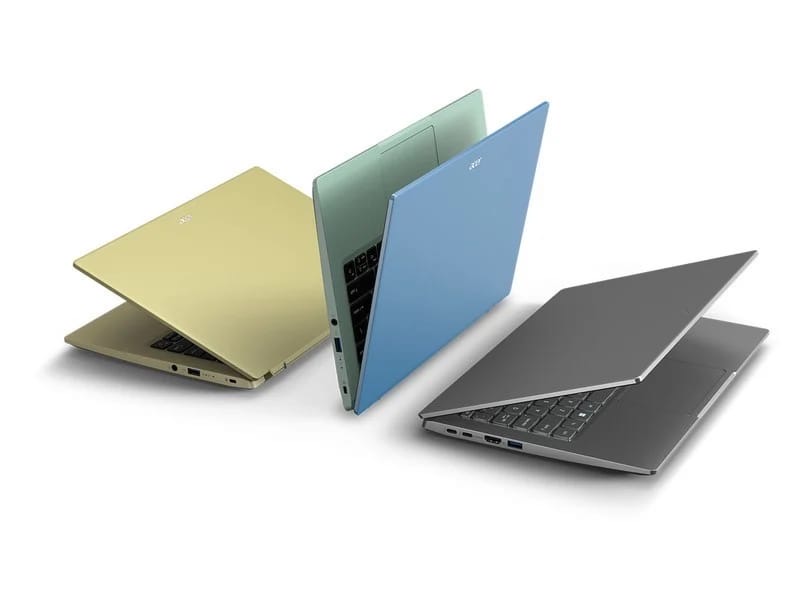 Acer представила обновление линейки ноутбуков Swift 5 и Swift 3 - на базе процессоров семейства Intel Alder Lake.