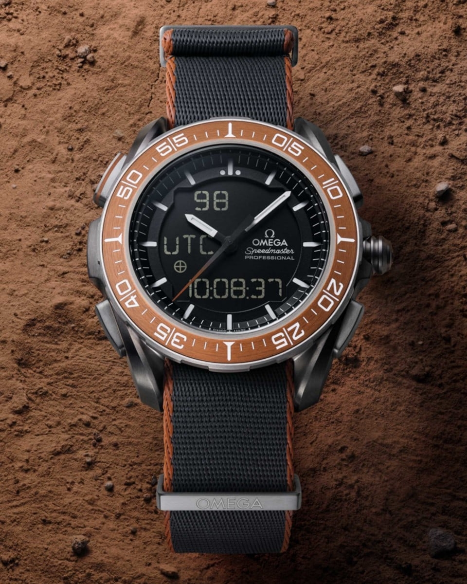 Швейцарский часовой производитель Omega совместно с Европейским космическим агентством (ESA) представили новое поколение часов - Omega Speedmaster X-33 Marstimer.
