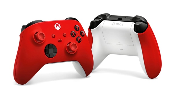 Microsoft представила новую версию геймпада для Xbox Series X|S и Xbox One в бело-красном цвете (Pulse Red). 