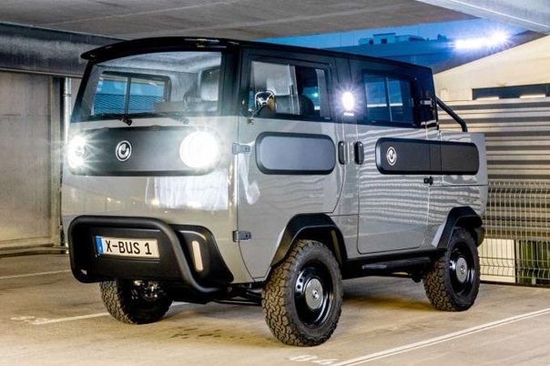В Германии представили компактный электромобиль для бездорожья Xbus, очень напоминающий российский УАЗ «Буханку». 