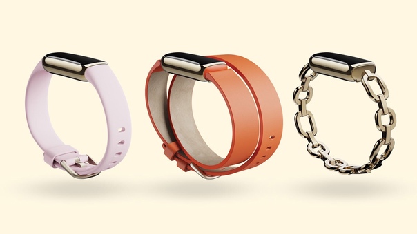 Fitbit, принадлежащий Google, представил стильный фитнес-браслет Luxe. 