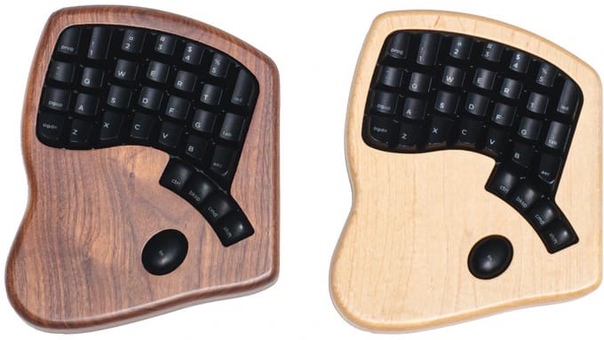 На Kickstarter появилась интересная деревянная механическая клавиатура Keyboardio Model 100.