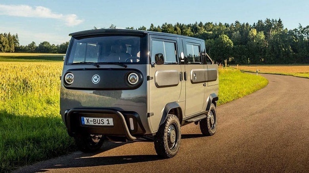 В Германии представили компактный электромобиль для бездорожья Xbus, очень напоминающий российский УАЗ «Буханку». 