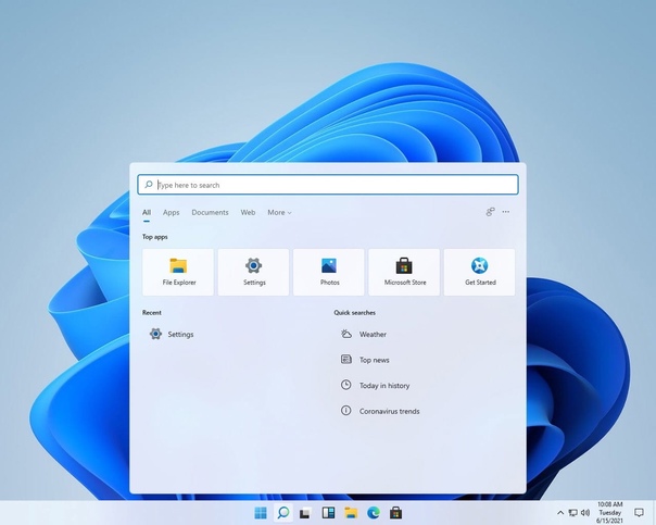 Ловите несколько слитых скриншотов Windows 11, которую должны представить 24 июня:
