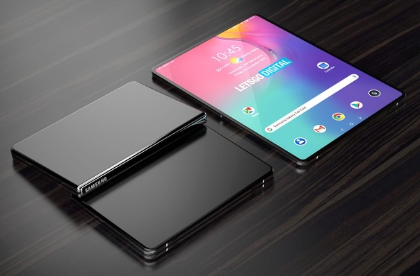 Дизайнеры портала Letsgodigital создали серию рендеров, которые демонстрируют особенности концептуальной новинки гибкого планшета от Samsung на основе нового патента компании.