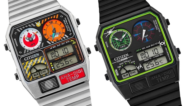 Citizen представила две версии гибридных часов в интересном дизайне - Star Wars.