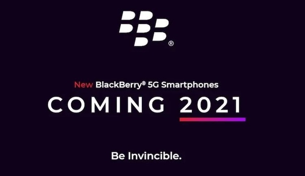 В этом году будут представлены первые 5G-смартфоны BlackBerry.