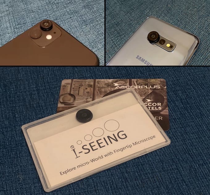 Компания QingYing представила миниатюрный накладной мобильный объектив - iMicro Q2p.