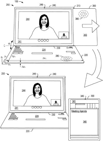 Согласно представленным патентам - Lenovo разрабатывает ноутбук в который встроен полноценный планшет.