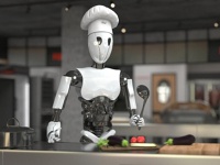 Ученые из Кембриджского университета разрабатывают робота - повара, который будет не просто готовить разные блюда, но и оценивать содержание в них соли.