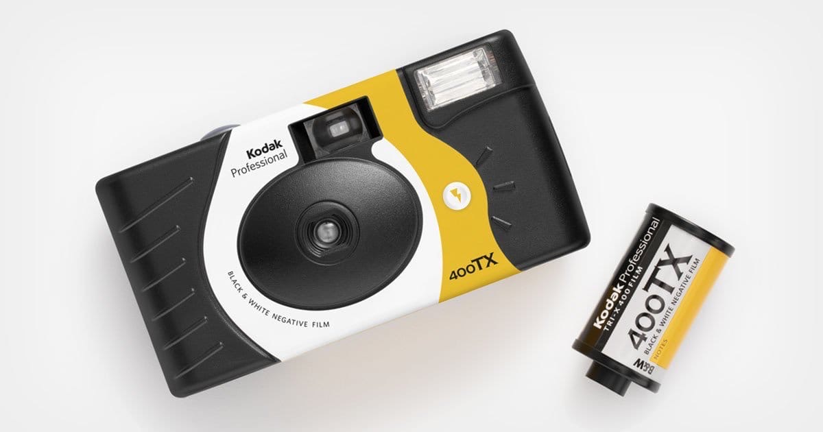Kodak Alaris представила одноразовую плёночную камеру - Kodak Professional TRI-X 400TX. 